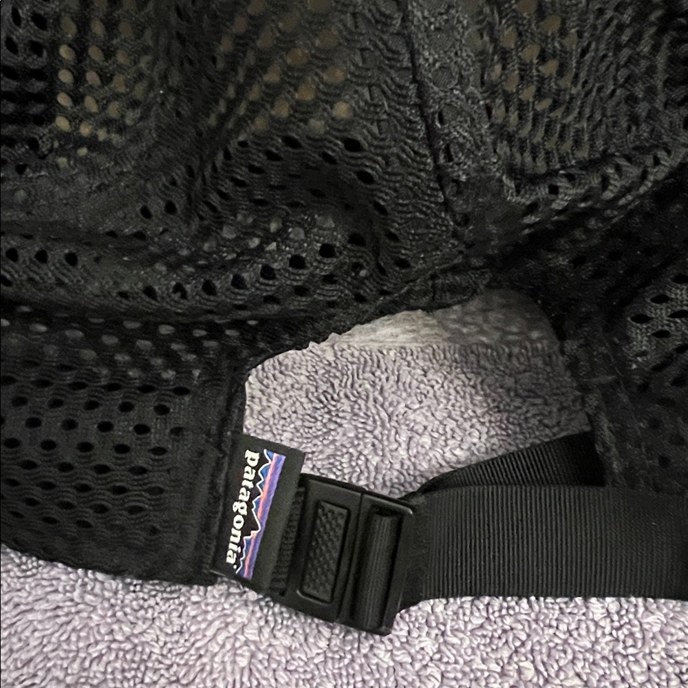 Patagonia Fuchsia purpleish and Black Mesh Cap - Picture 9 of 12